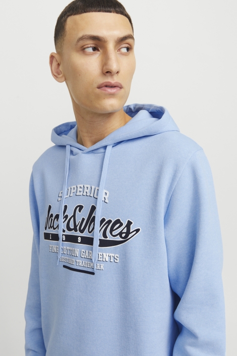 Jack & Jones jjelogo sweat hood 2 col 24/25 noos