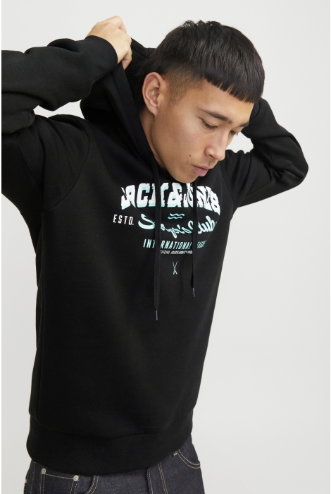 Jack & Jones jjelogo sweat hood 2 col 24/25 noos