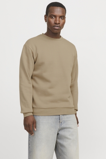 Jack & Jones Trui JJEBRADLEY SWEAT CREW NOOS 12249341 Coriander