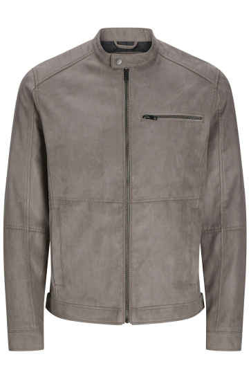 Jack & Jones Jas JJEDYLAN BIKER JACKET NOOS 12264806 Falcon