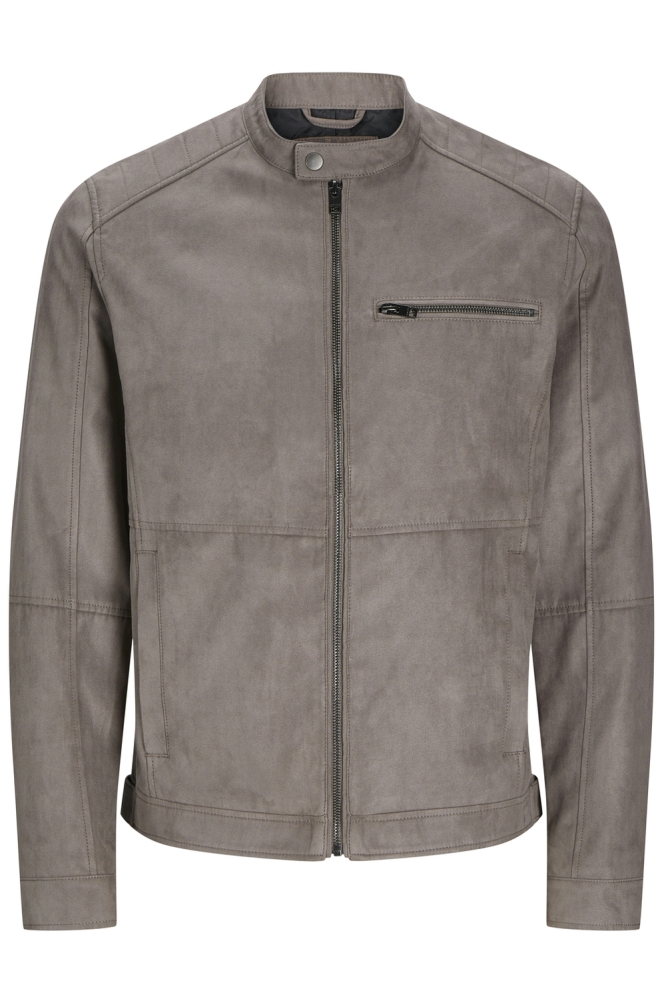 JJEDYLAN BIKER JACKET NOOS 12264806 Falcon