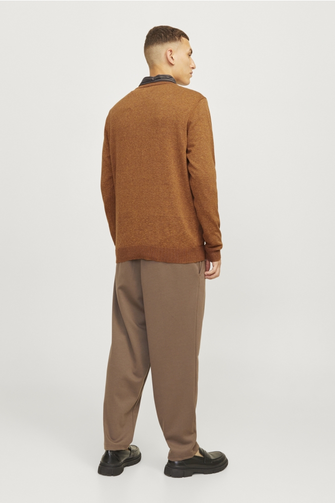 JJBRAD KNIT CREW NECK AW24 12258846 MOCHA BISQUE