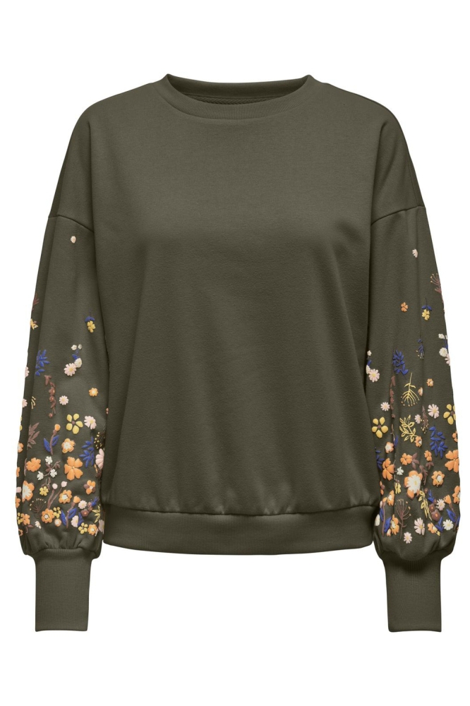 ONLBROOKE L/S O-NECK FLOWER SWT NOO 15216364 KALAMATA