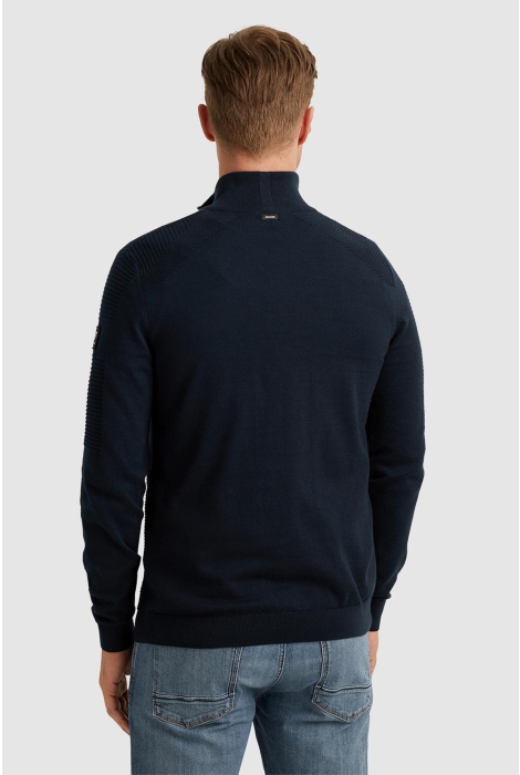 Vanguard half zip collar cotton structure