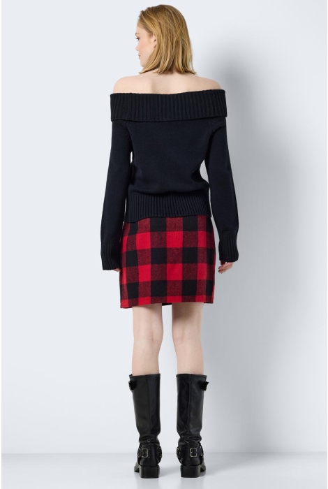 Noisy may nmlima l/s off shoulder knit fwd