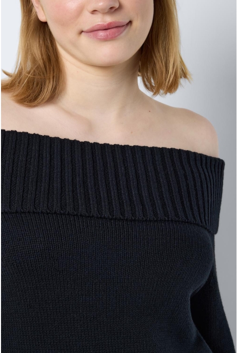 Noisy may nmlima l/s off shoulder knit fwd