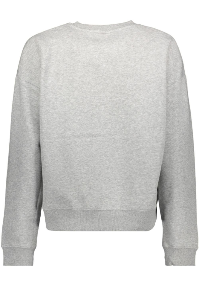 NMARYA O-NECK SWEAT JRS 27027539 Light Grey Mela/ LONGBEACH