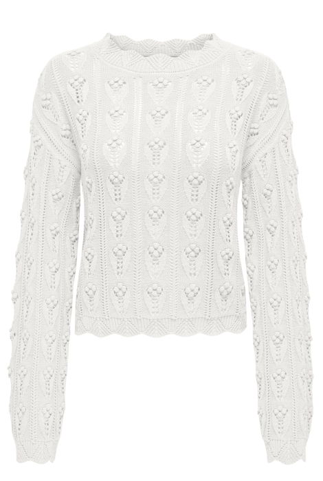 Jacqueline de Yong jdymarie l/s o-neck dot pullover kn