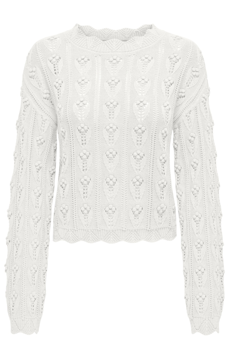 Jacqueline de Yong jdymarie l/s o-neck dot pullover kn