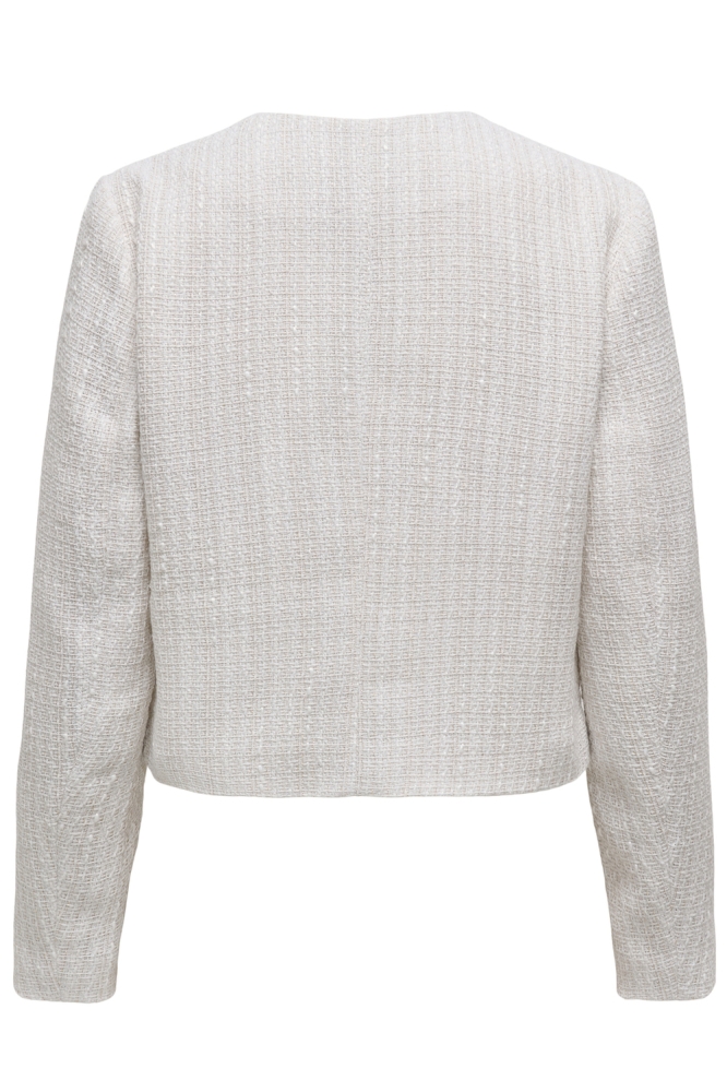 JDYCOCO L/S BOUCLE BLAZER PNT 15287326 EGRET