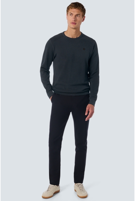 NO-EXCESS pullover crewneck 2 coloured jacqua