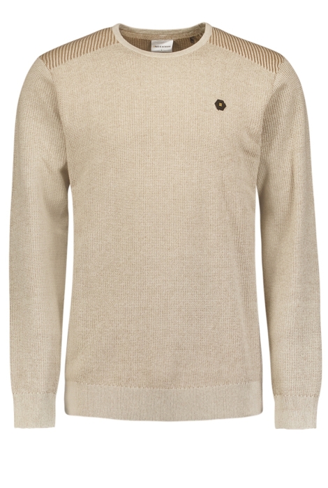 NO-EXCESS pullover crewneck 2 coloured jacqua