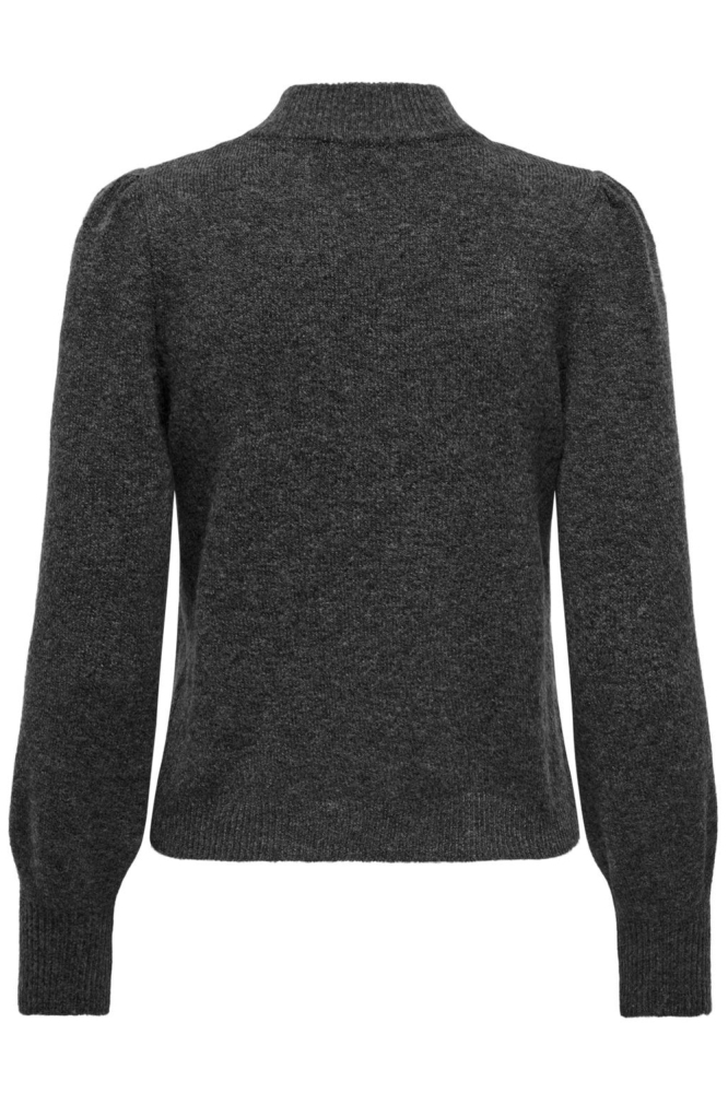 JDYRUE LIFE L/S PULLOVER KNT NOOS 15216638 DARK GREY MELANGE