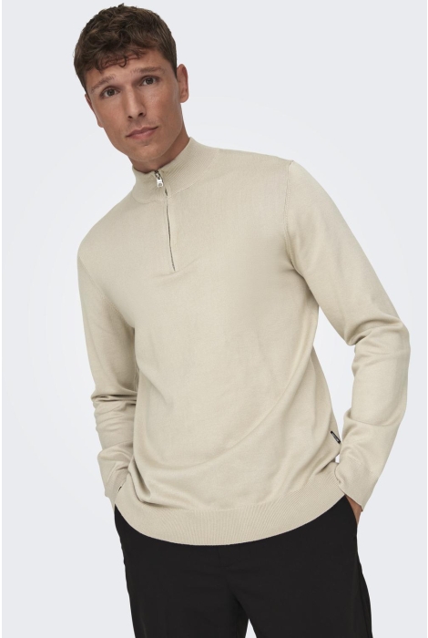 Only & Sons onswyler life reg 14 half zip knit