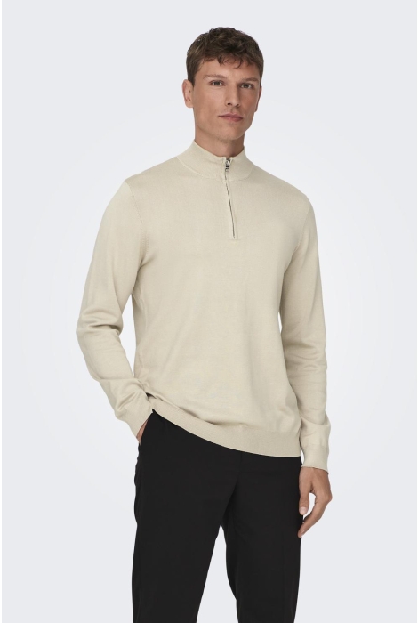 Only & Sons onswyler life reg 14 half zip knit