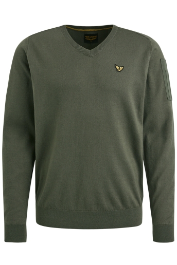 PME legend Trui V NECK PULLOVER PKW2306888 8039