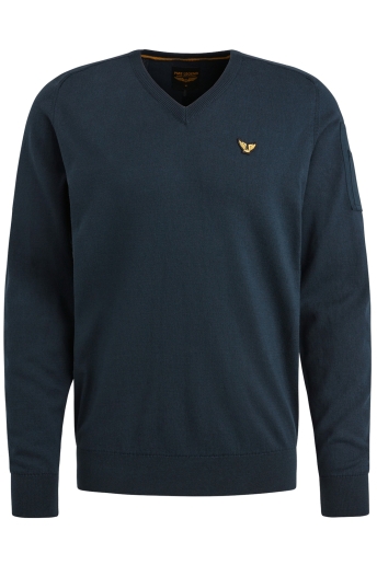 PME legend Trui V NECK PULLOVER PKW2306888 5073