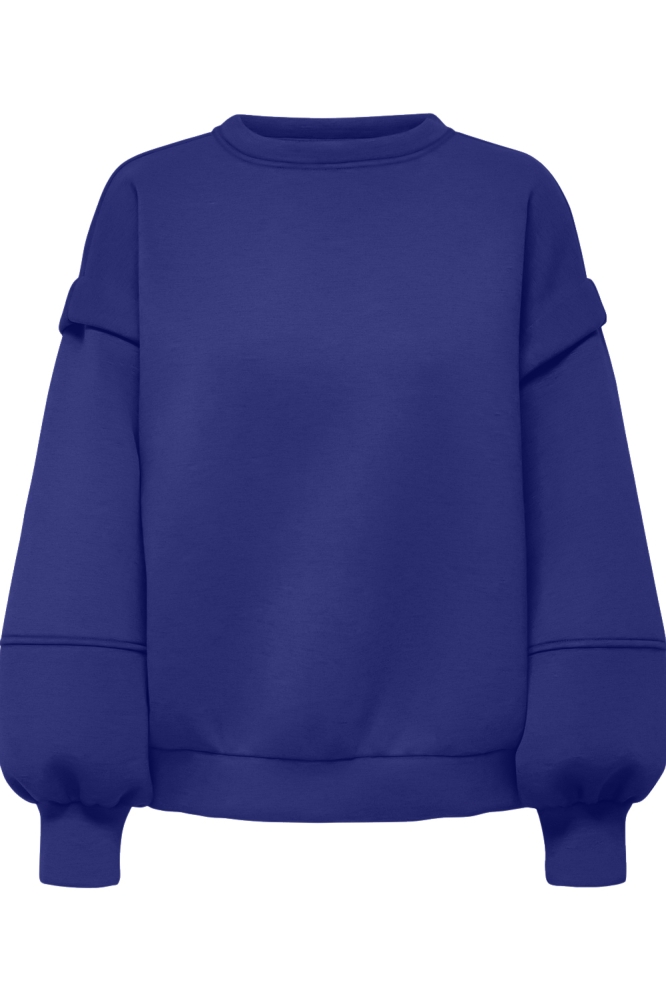 ONLNAOMI L/S O-NECK CC SWT 15345501 Clematis Blue