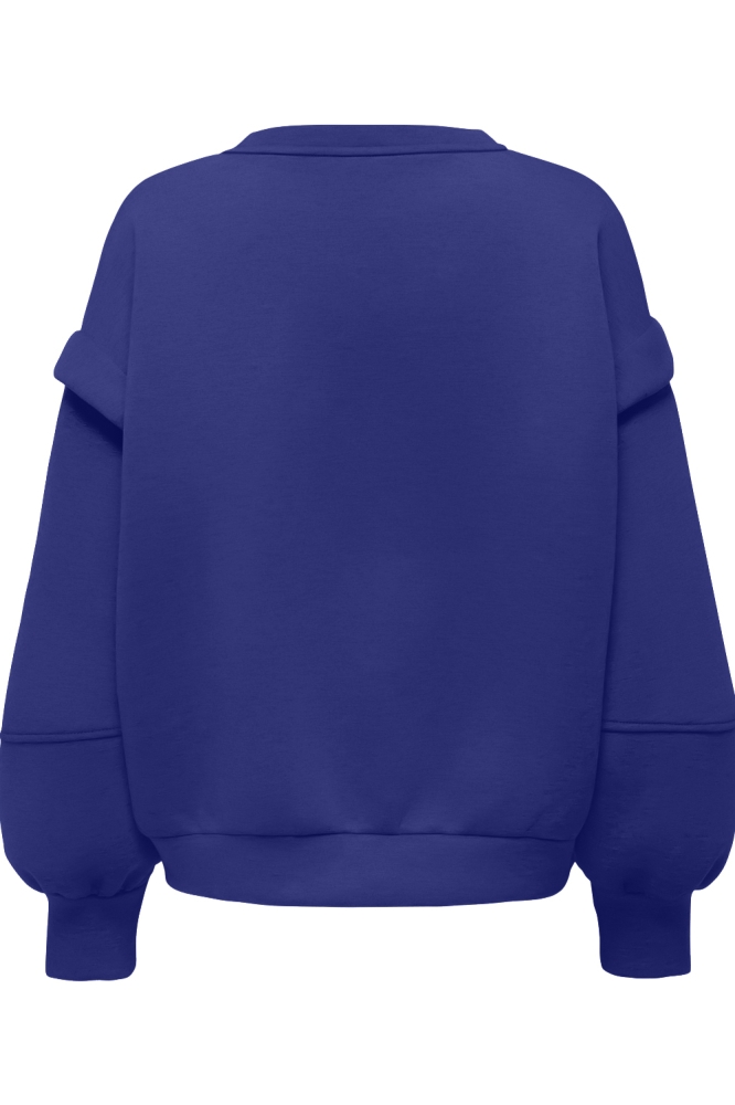 ONLNAOMI L/S O-NECK CC SWT 15345501 Clematis Blue