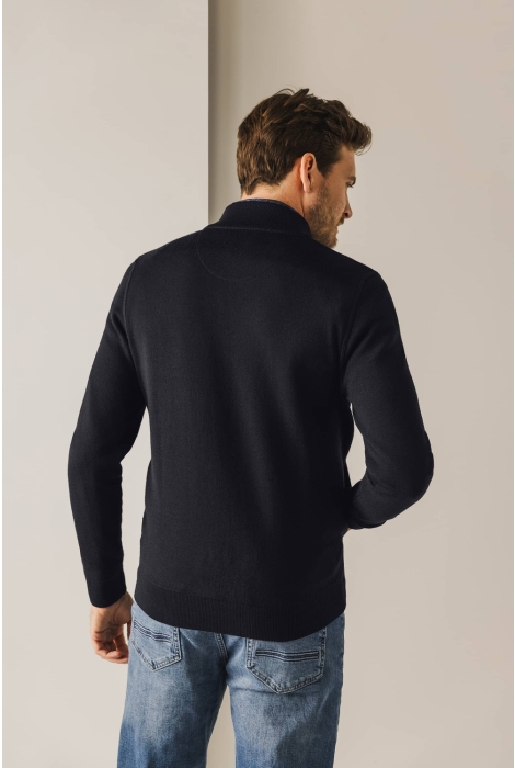 State of Art cardigan plain - zip