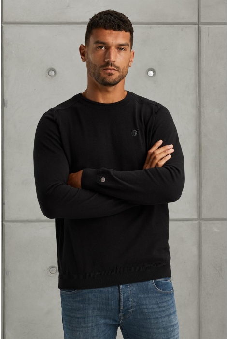 Cast Iron crewneck essential cotton stretch