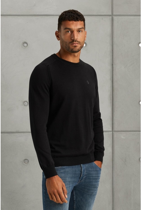 Cast Iron crewneck essential cotton stretch