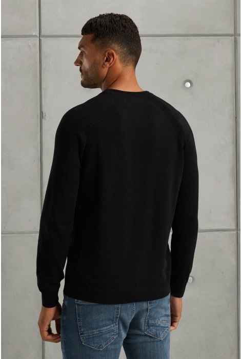 Cast Iron crewneck essential cotton stretch