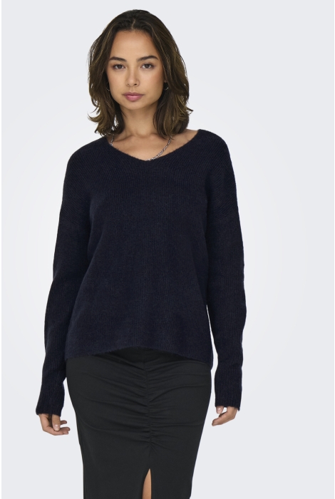 Only onlcamilla v-neck l/s pullover knt