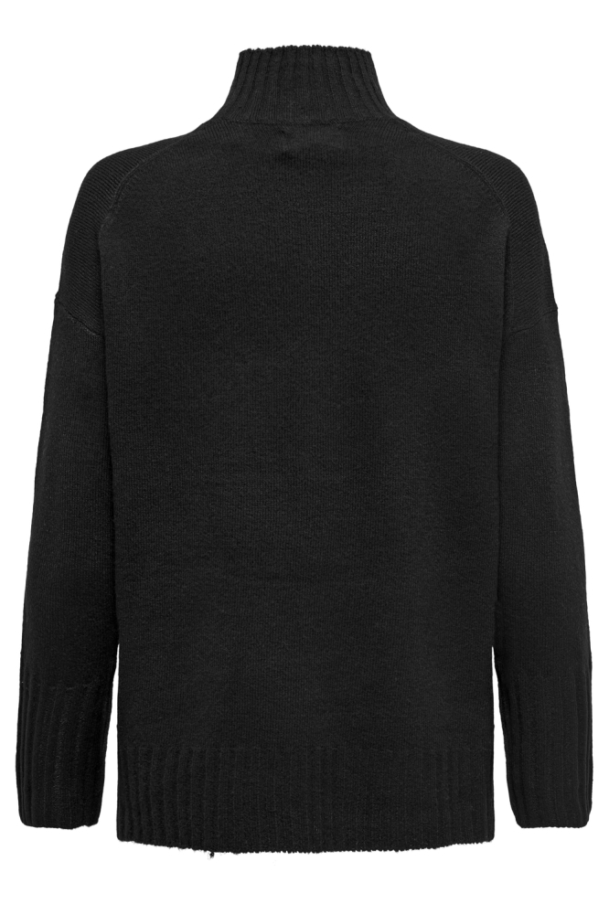 ONLGABRIEL LIFE L/S HIGHNECK KNT NO 15297172 BLACK