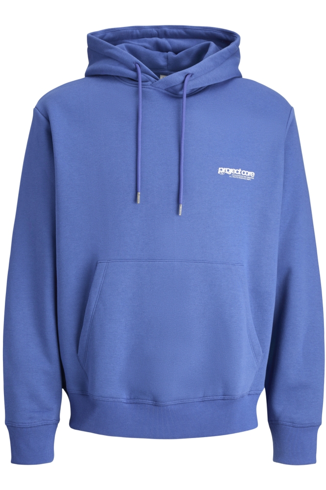 JCOUNION PRINT SWEAT HOOD NOOS 12273915 BEAUCOUP BLUE