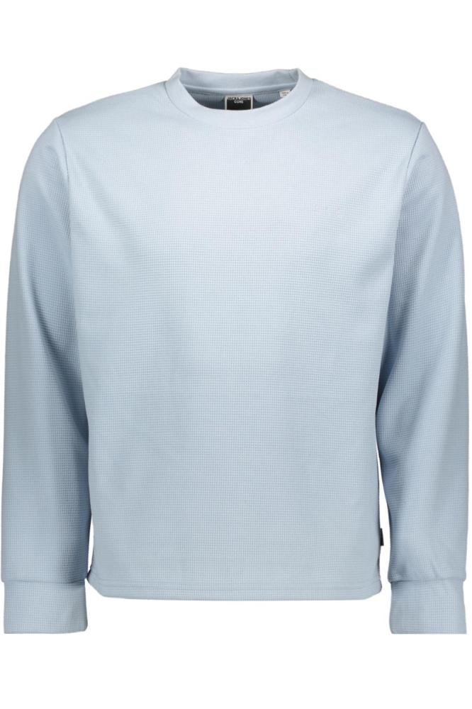 JCOPACER STRUCTURE CREW NECK SMU 12279683 Subdued Blue