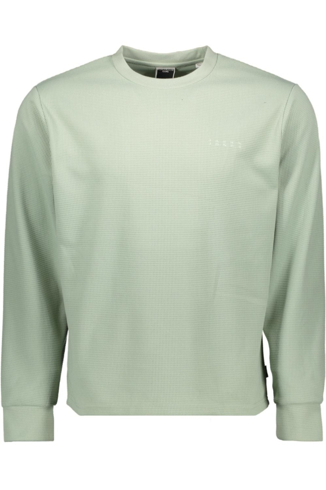 JCOPACER STRUCTURE CREW NECK SMU 12279683 Aqua Gray