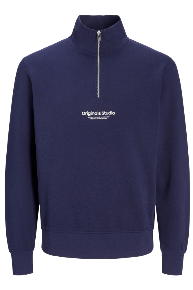 JORVESTERBRO SWEAT QUARTER ZIP HN N 12241777 OCEAN CAVERN