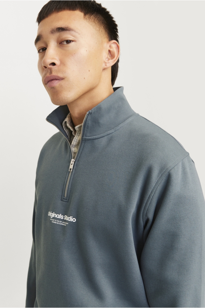 JORVESTERBRO SWEAT QUARTER ZIP HN N 12241777 STORMY WEATHER