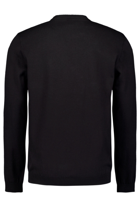 NO-EXCESS pullover crewneck 2 coloured melang