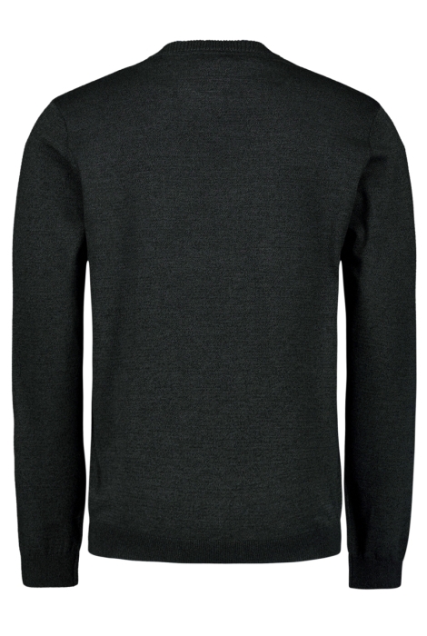 NO-EXCESS pullover crewneck 2 coloured melang