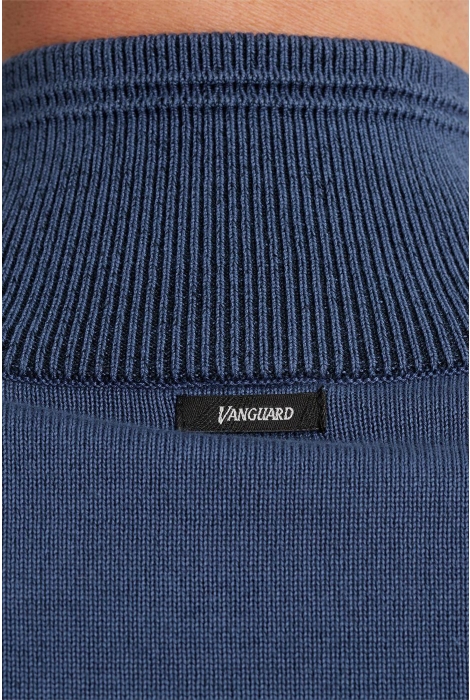 Vanguard zip jacket cotton modal plated