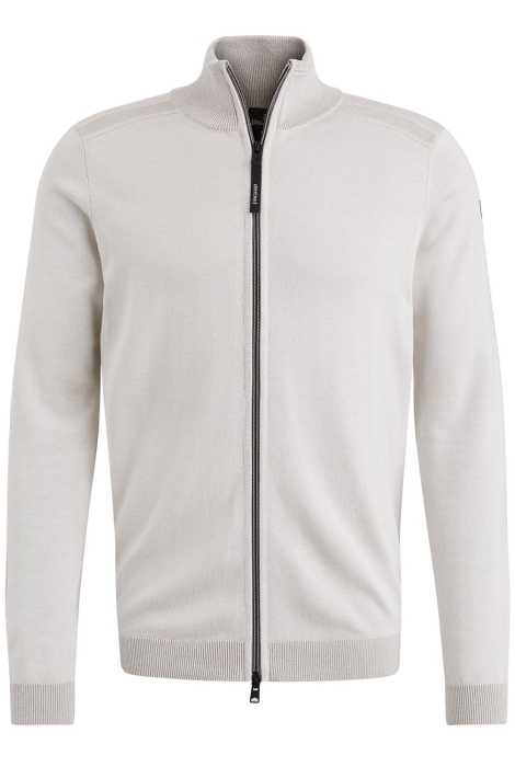 Vanguard zip jacket cotton modal plated