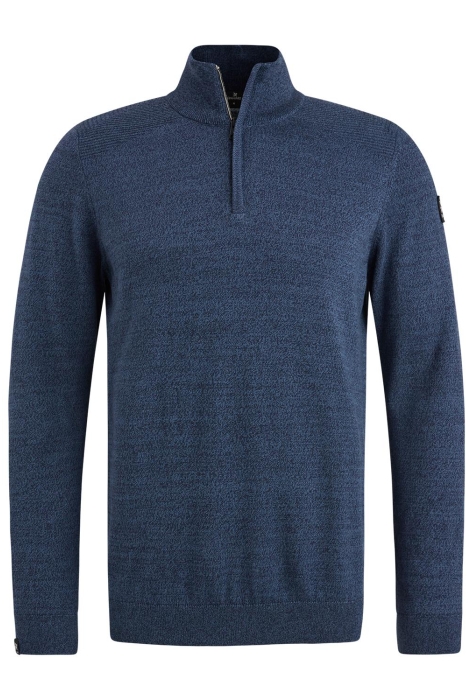 Vanguard half zip collar cotton mouline