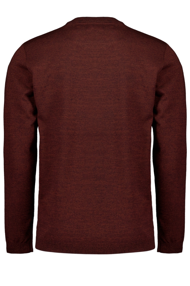 PULLOVER MET TWEEKLEURIGE MELANGE 25210880SN 092 RUSTY