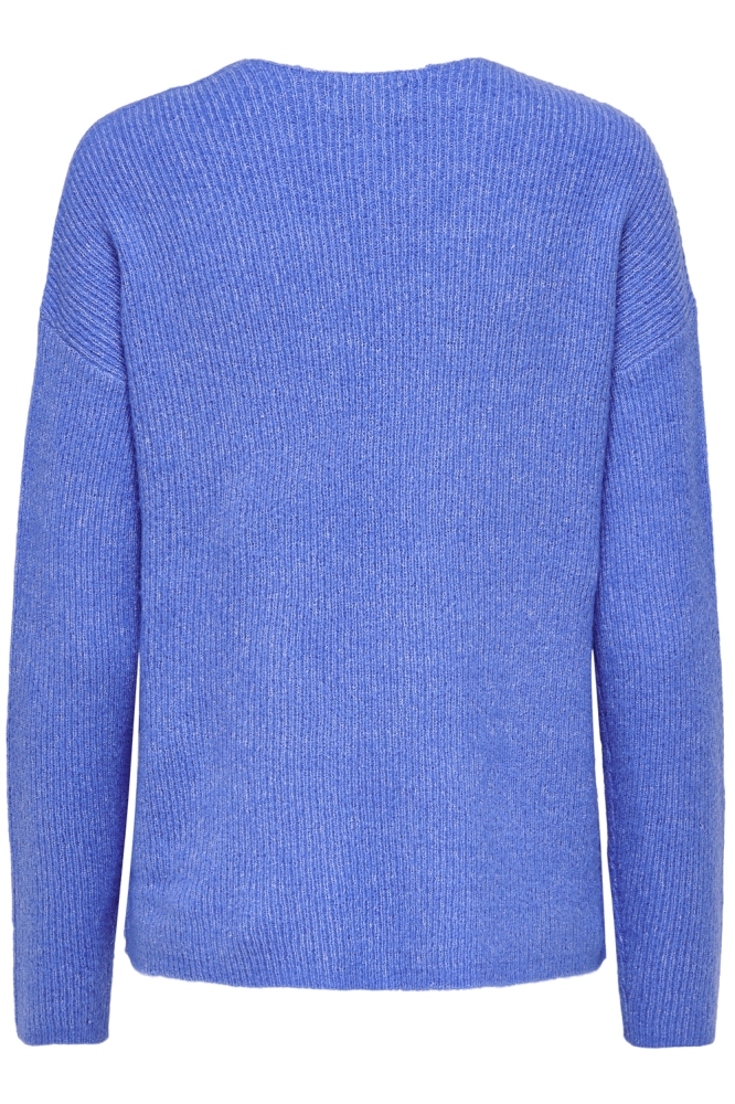 ONLCAMILLA V-NECK L/S PULLOVER KNT 15204588 ULTRAMARINE/MELANGE