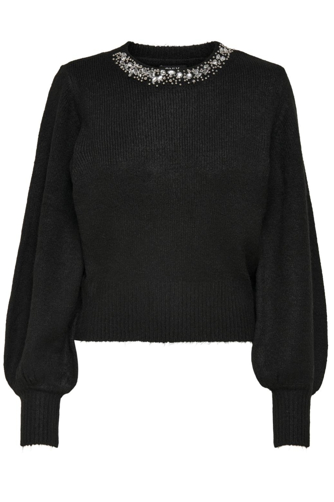 ONLELSA L/S PULLOVER KNT NOOS 15210667 BLACK