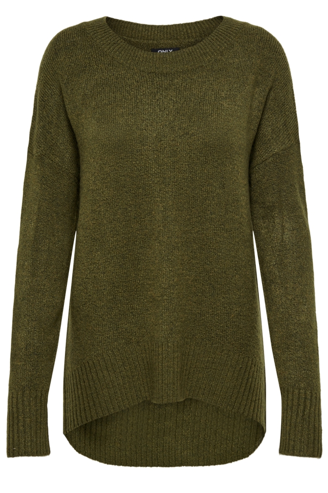 ONLNANJING L/S PULLOVER KNT NOOS 15173800 Winter Moss/W. MELANGE