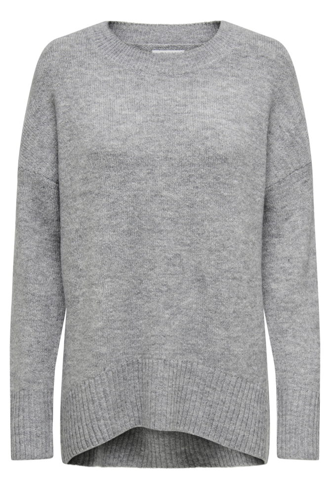 ONLNANJING L/S PULLOVER KNT NOOS 15173800 LIGHT GREY MELANGE