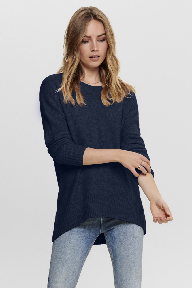 ONLNANJING L/S PULLOVER KNT NOOS 15173800 DRESS BLUES