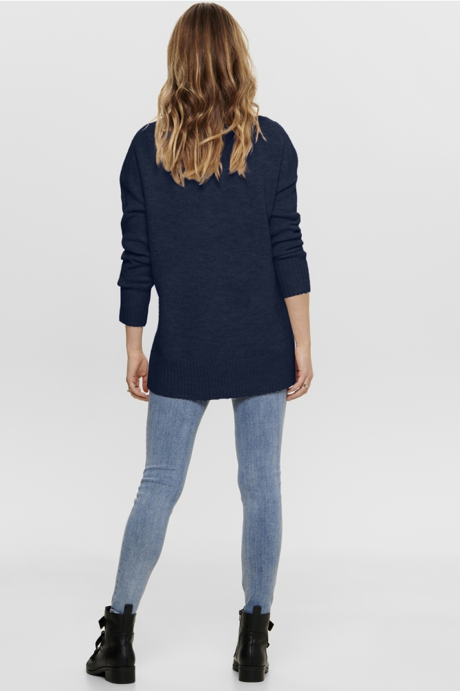 ONLNANJING L/S PULLOVER KNT NOOS 15173800 DRESS BLUES