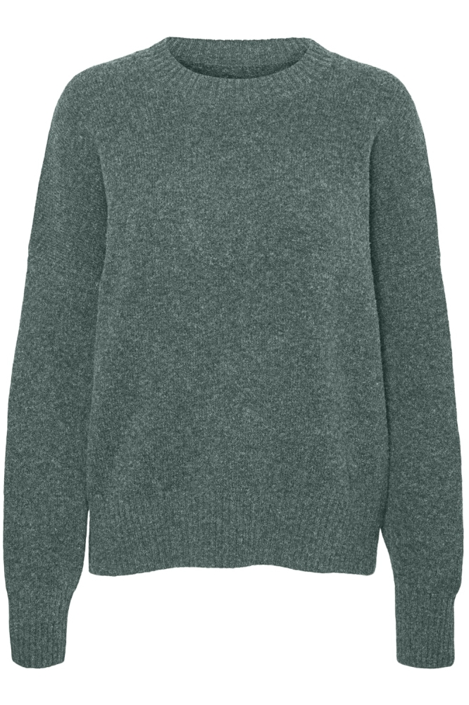 VMBOOM LS O-NECK PULLOVER GA NOOS 10320463 BALSAM GREEN/MELANGE