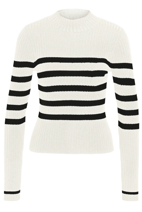 Noisy may nmfifi l/s high neck rib knit fwd n