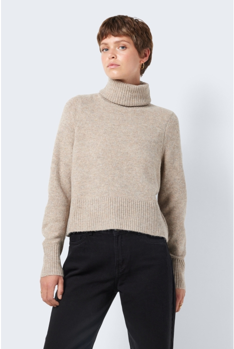 Noisy may nmfriva l/s roll neck knit noos