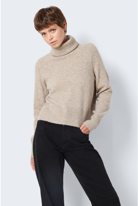 Noisy may nmfriva l/s roll neck knit noos